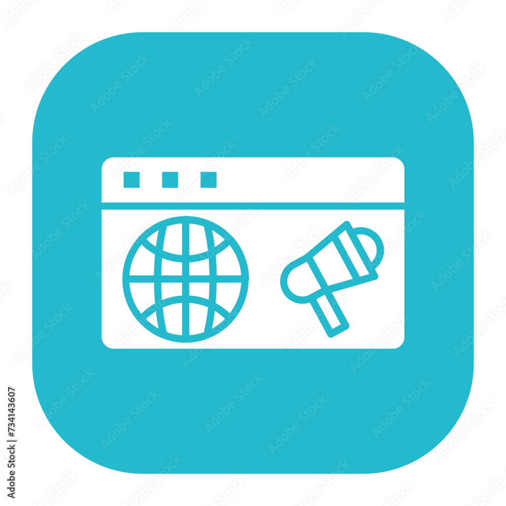 Promote Website Icon Promote Website Icon