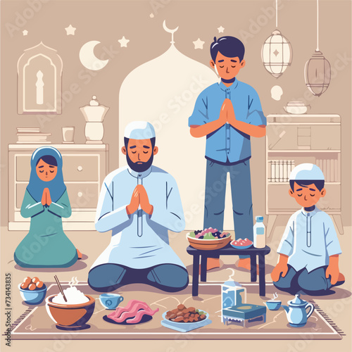 Ramadan Nights Seeking Laylat al Qadr BREAKFAST FOR IFTAR FASTING