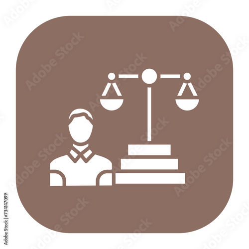 Legal Advisor Icon