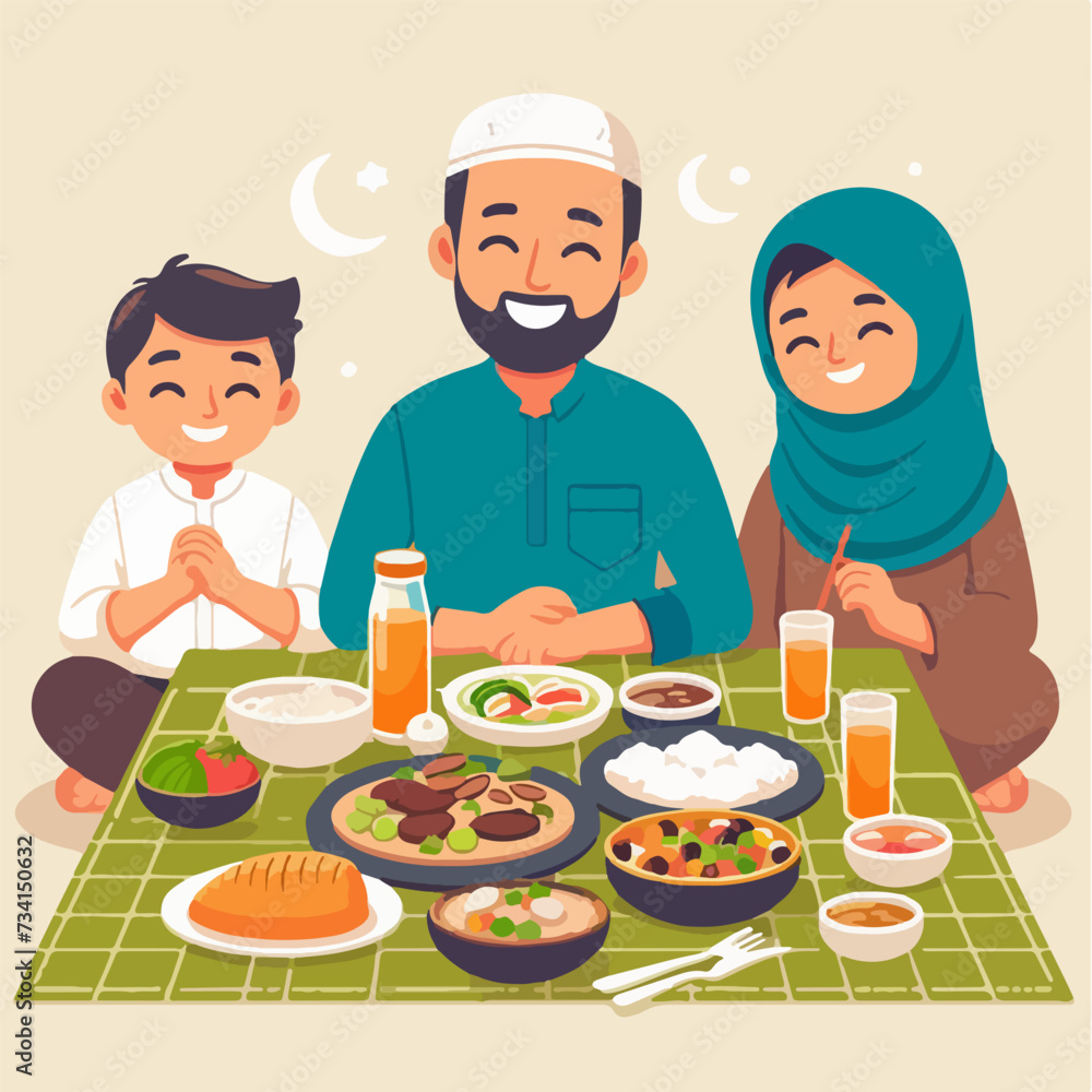 Suhoor Serenity Starting the Day with Blessings ramadan with family Suhoor Serenity Starting the Day with Blessings ramadan with family