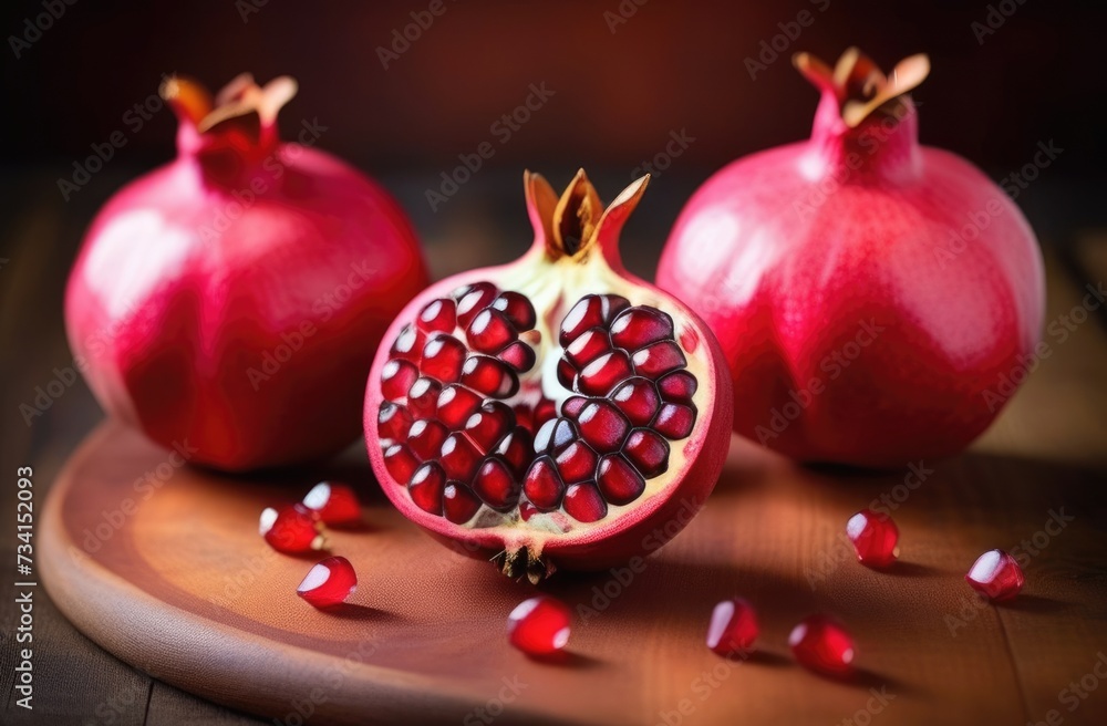 International Day of Nowruz, traditional Iranian and Turkic cuisine, national drink Pomegranate sherbet, pomegranate seeds and pomegranate juice International Day of Nowruz, traditional Iranian and Turkic cuisine, national drink Pomegranate sherbet, pomegranate seeds and pomegranate juice