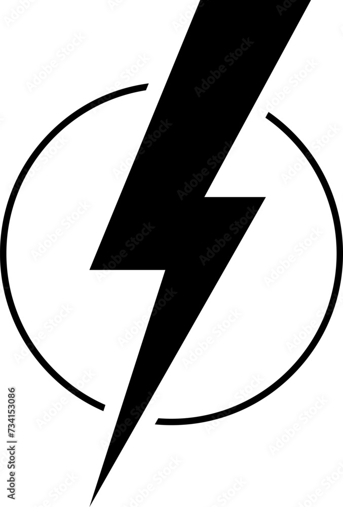 Flash lightning bolt icon. Electric power symbol. Power energy sign. High voltage warning sign, symbol. Caution electric shock. Vector illustration . Flash lightning bolt icon. Electric power symbol. Power energy sign. High voltage warning sign, symbol. Caution electric shock. Vector illustration .