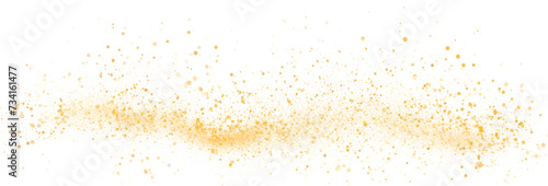 Obraz na płótnie Gold Dust Swirl Elegance, PNG File of Isolated Cutout w salonie
