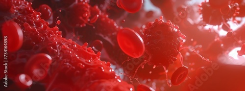 Blood cell red 3d background vein flow platelet wave cancer medicine artery abstract. Red cell hemoglobin blood donate anemia isolated plasma leukemia donor vascular system anatomy hemophilia vessels photo