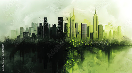 Eco-friendly banner design, planet and Energy conservation Concepts, illustration