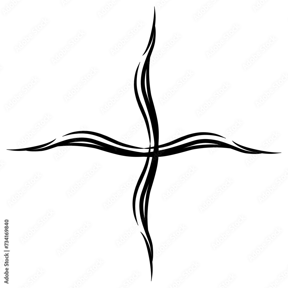 Fototapeta premium Divide Grid Ornament