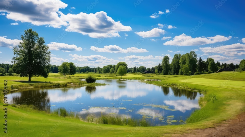 water farm pond water farm pond