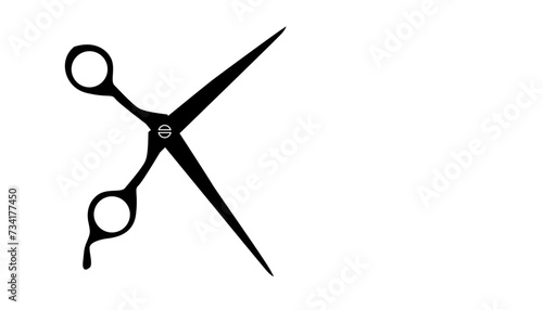 scissors isolated on white background
