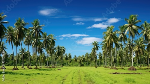plantation coconut farm