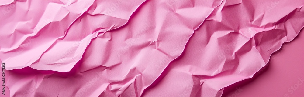 crambled pink paper for background crambled pink paper for background