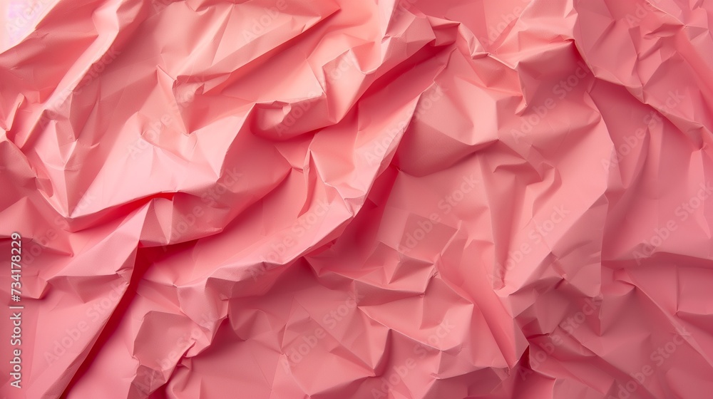 wrinkled red creased paper wrinkled red creased paper