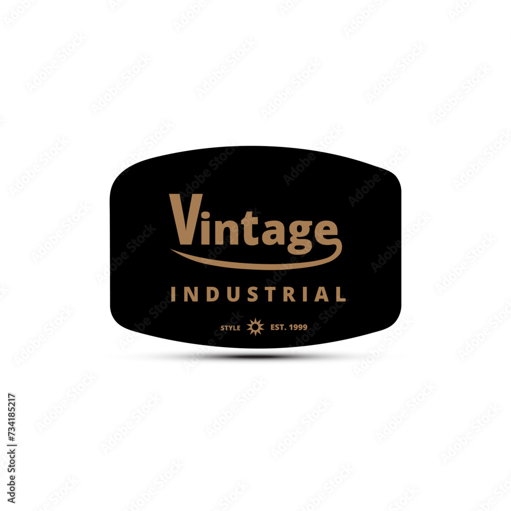 Vintage logo design 