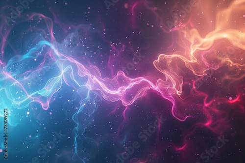 Create a backdrop background integrating electric tones for an abstract animation