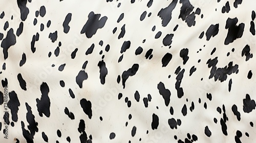 black cow print pattern photo