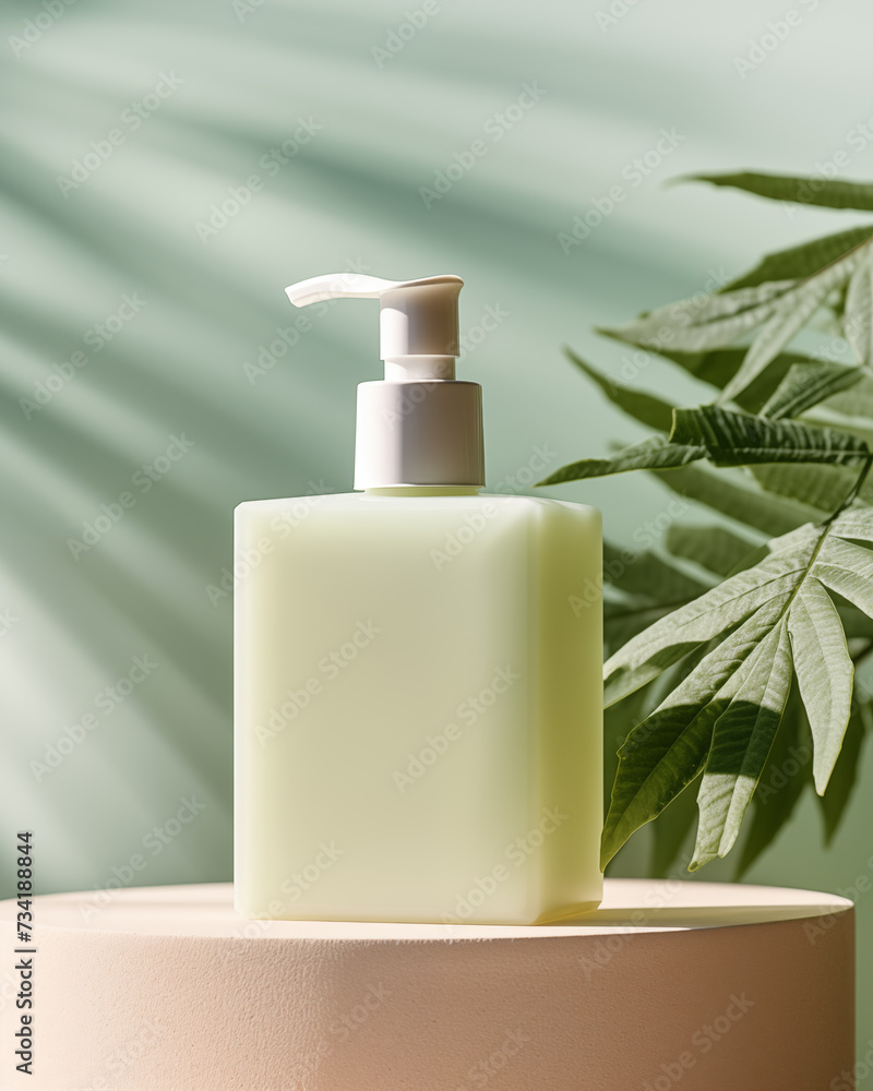 mockup of soap dispenser with hemp ingredients mockup of soap dispenser with hemp ingredients