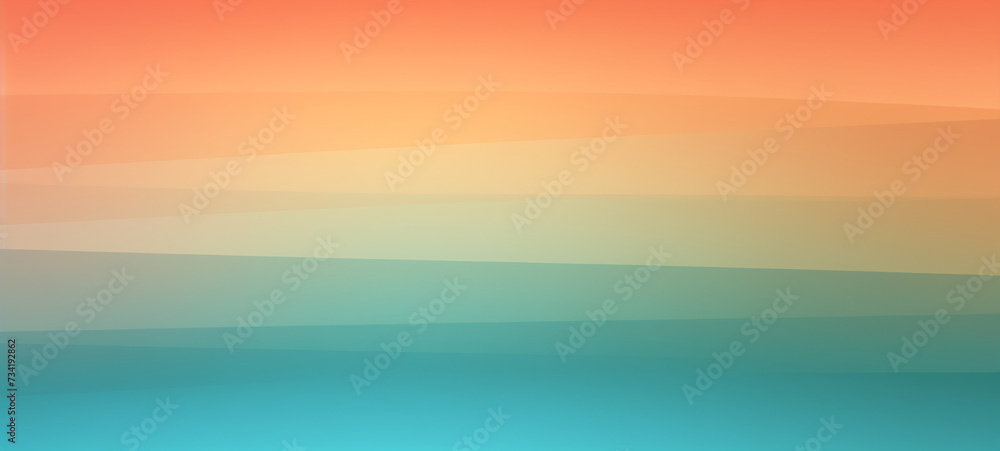 Background light orange and teal, light pink and teal