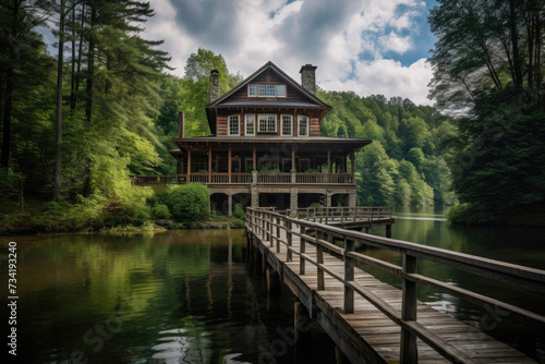 Escape to Nature: A Lakeside Hideaway with Mountain Magic