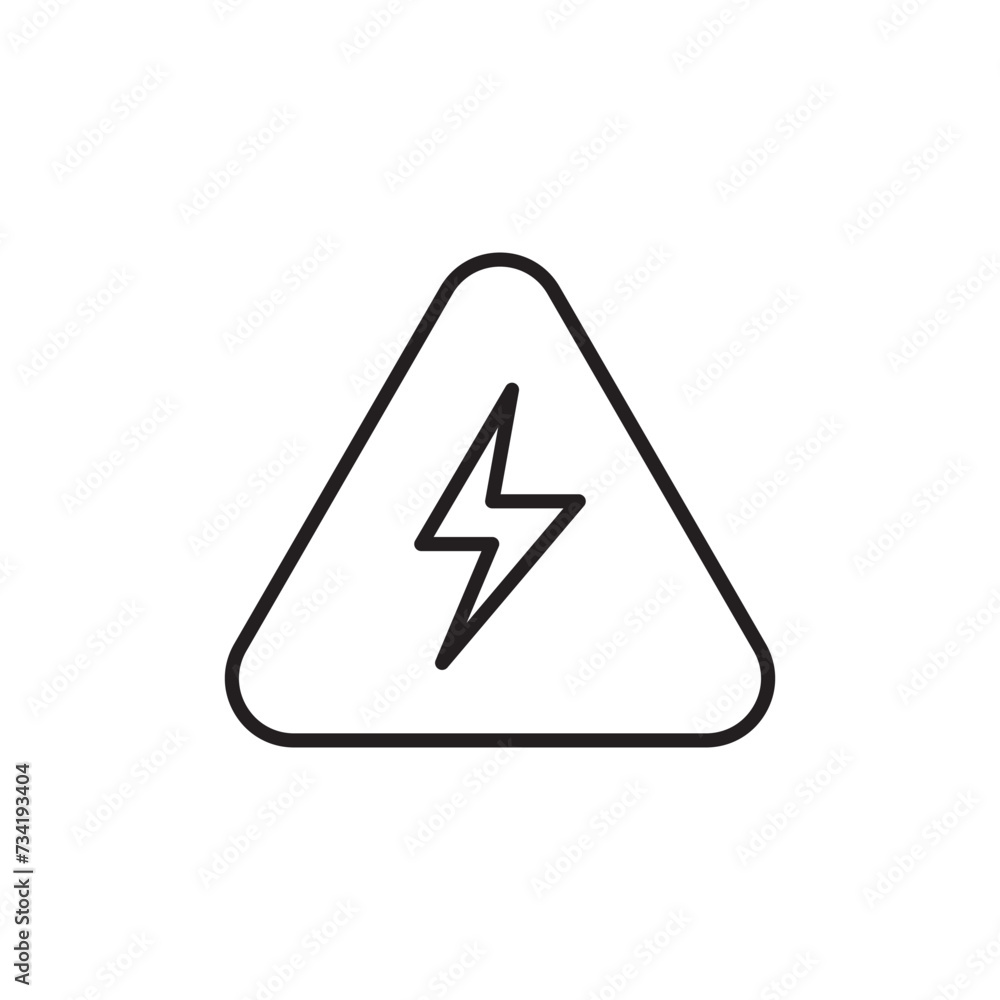 Energy sign icon. Lightning flat sign design. Energy symbol vector pictogram. Thunder sign. UX UI icon Energy sign icon. Lightning flat sign design. Energy symbol vector pictogram. Thunder sign. UX UI icon