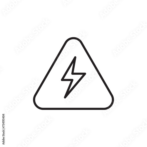Energy sign icon. Lightning flat sign design. Energy symbol vector pictogram. Thunder sign. UX UI icon Free Download Energy sign icon. Lightning flat sign design. Energy symbol vector pictogram. Thunder sign. UX UI icon - GFXLoad