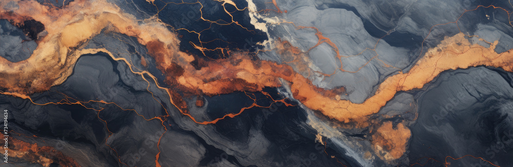 Naklejka premium Abstract paint background illustration with marbled texture