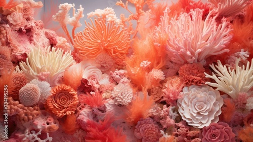 ocean coral background