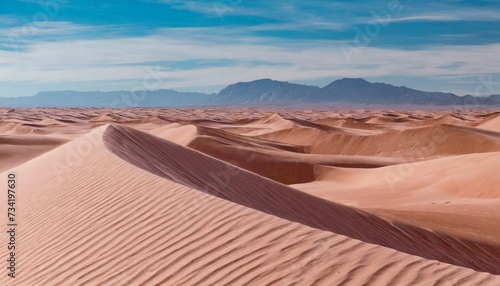 waves in the pink desert