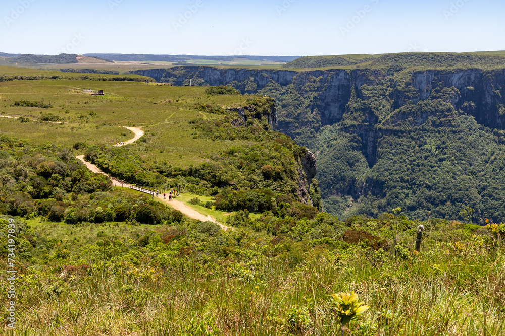 Fototapeta premium Trail around Fortaleza Canyon