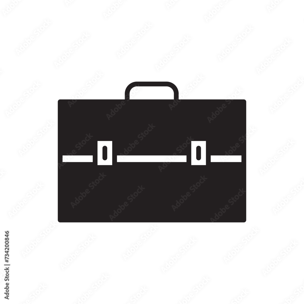 Suitcase icon. Diplomat sign. Suitcase vector symbol. Suitcase flat symbol pictogram. UX UI icon Suitcase icon. Diplomat sign. Suitcase vector symbol. Suitcase flat symbol pictogram. UX UI icon