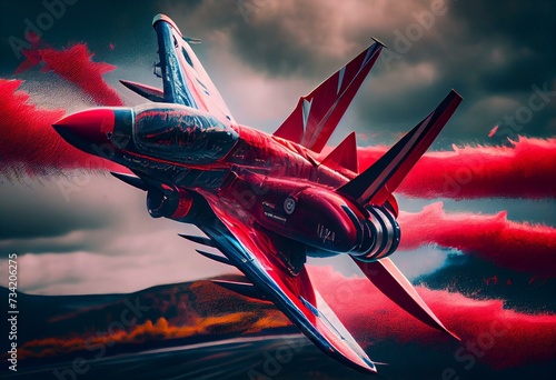 Red arrows winning. Generative AI