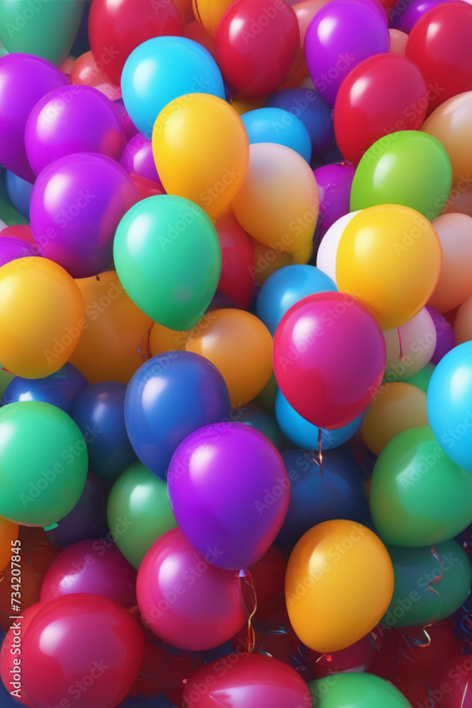 colorful balloons background colorful balloons background