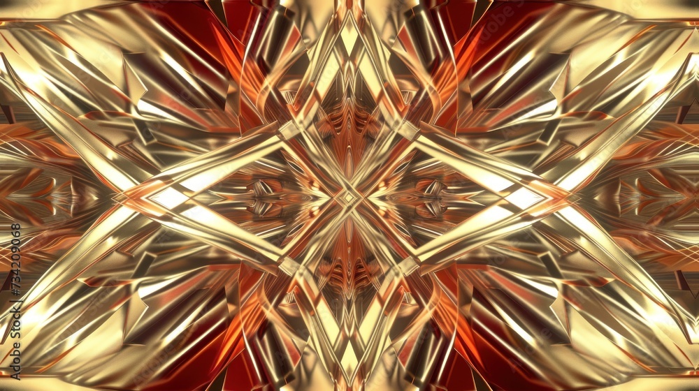 a computer generated image of a gold and red kalei kalei kalei kalei kalei kalei kalei kalei kalei kalei kalei kalei kalei. a computer generated image of a gold and red kalei kalei kalei kalei kalei kalei kalei kalei kalei kalei kalei kalei kalei.