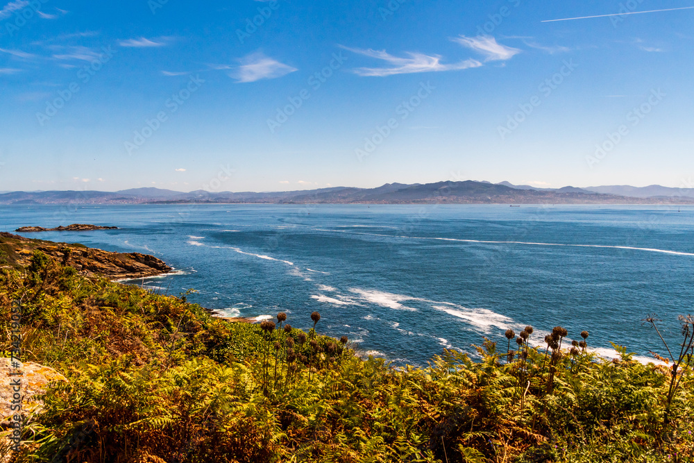 Paisaje en Islas Cíes, Galicia. Paisaje en Islas Cíes, Galicia.
