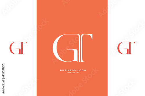 GT, TG, G, T, Abstract Letters Logo Monogram
