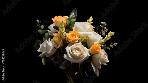 3d rendered photo of bouquet made with generative AI