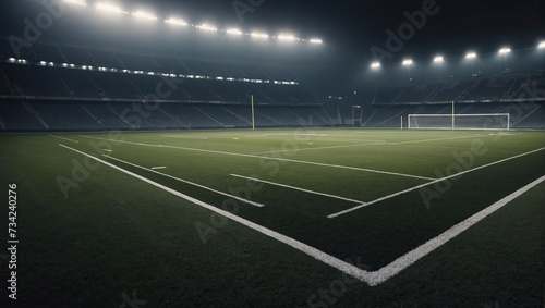 Football stadium background