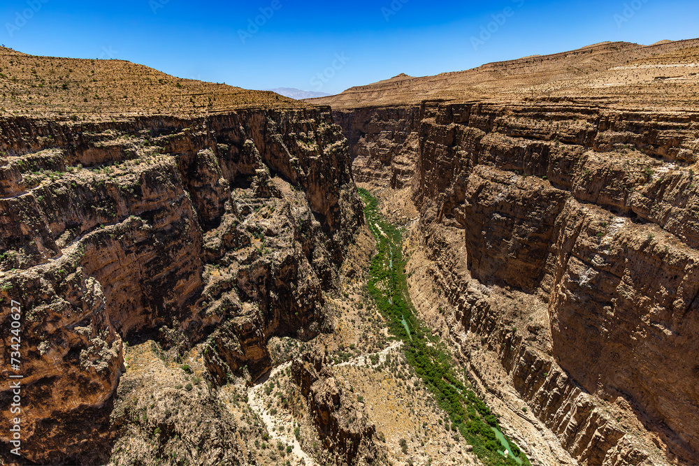 Iran, Fars province. Hayghar, the Iranian Grand Canyon