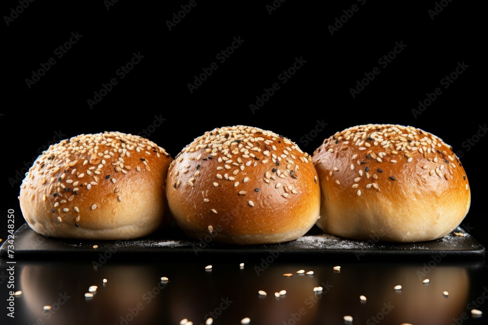 bun bread closeup bun bread closeup