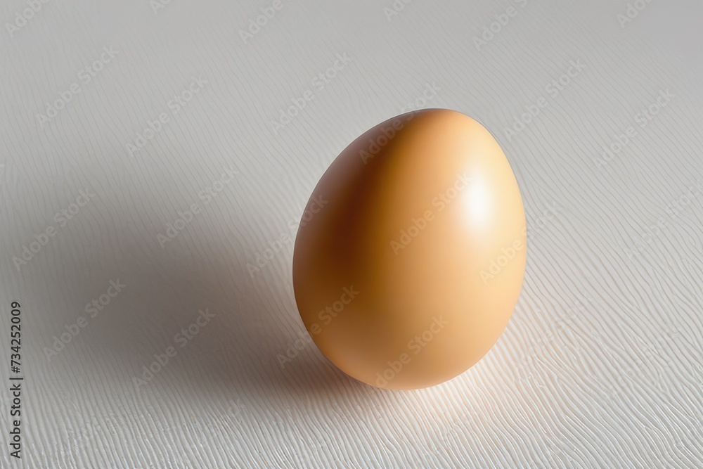 A high quality stock photograph of a single egg isolated on a white background A high quality stock photograph of a single egg isolated on a white background