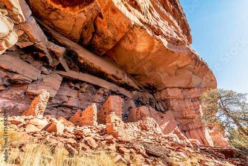 Honanki Native American Cliff Dwelling Ruins Sedona Arizona United States of America