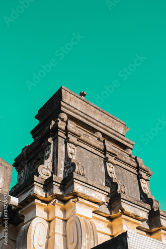 Mausoleo neoclásico del cementerio de la Recoleta, Asunción-Paraguay