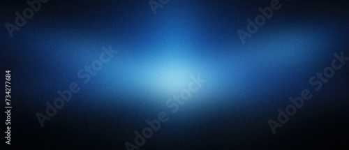 Grainy abstract ultra wide blue azure light explosion gradient premium background. Perfect for design, banner, wallpaper, template, art, creative projects, desktop. Exclusive quality, vintage style. 2
