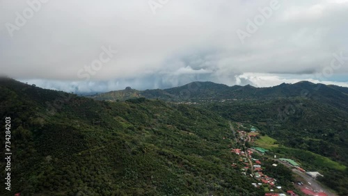 hyperlapse time lapse Mountain Costa Rica