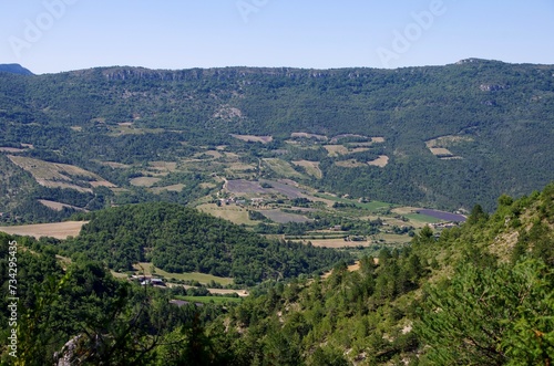 Landscape in the Baronnies in the South East of France, Europe © Pascal RATEAU