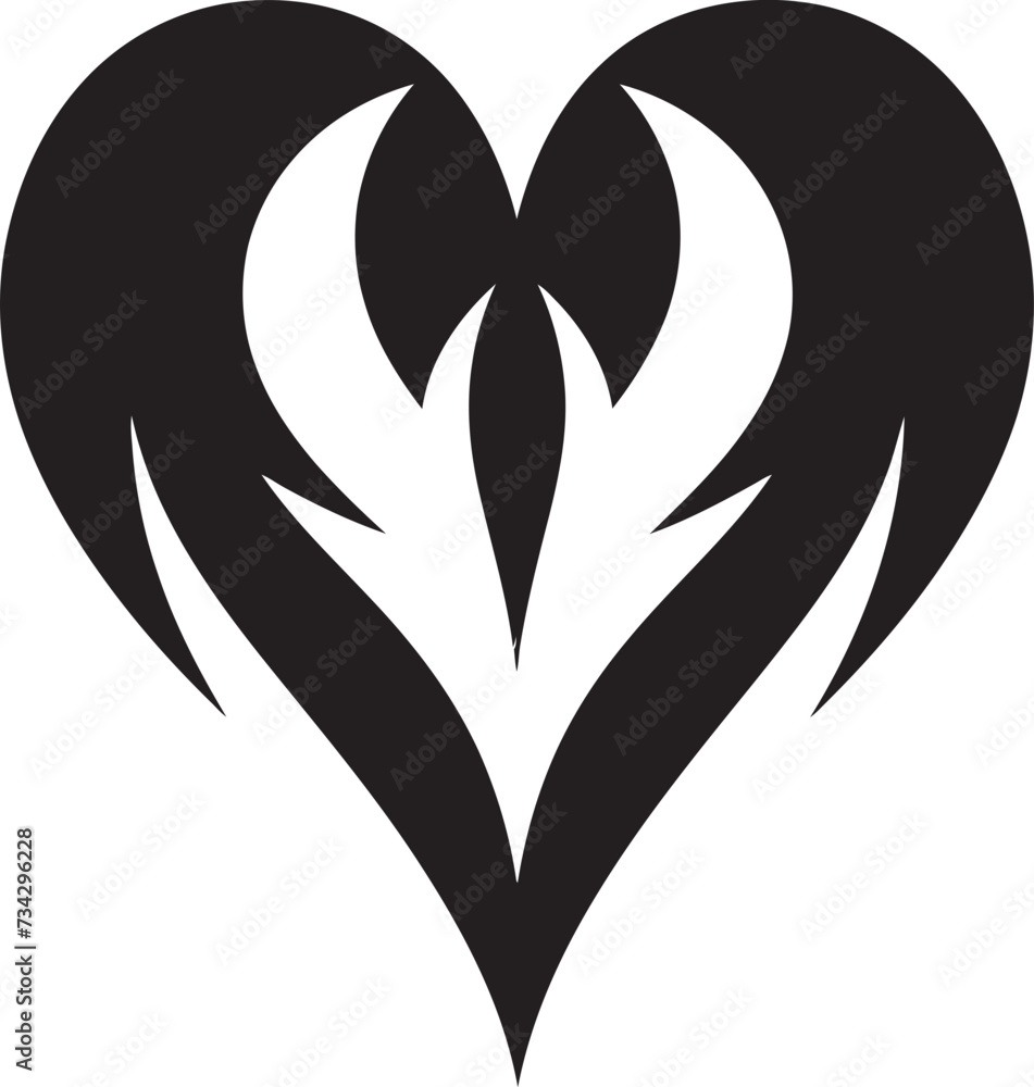 Sleek Vector Heart Intriguing Black Vector Graphic Design with Abstract Accents Graceful Abstract Heart Modern Black Vector Graphic Design with Decorative Elements Sleek Vector Heart Intriguing Black Vector Graphic Design with Abstract Accents Graceful Abstract Heart Modern Black Vector Graphic Design with Decorative Elements