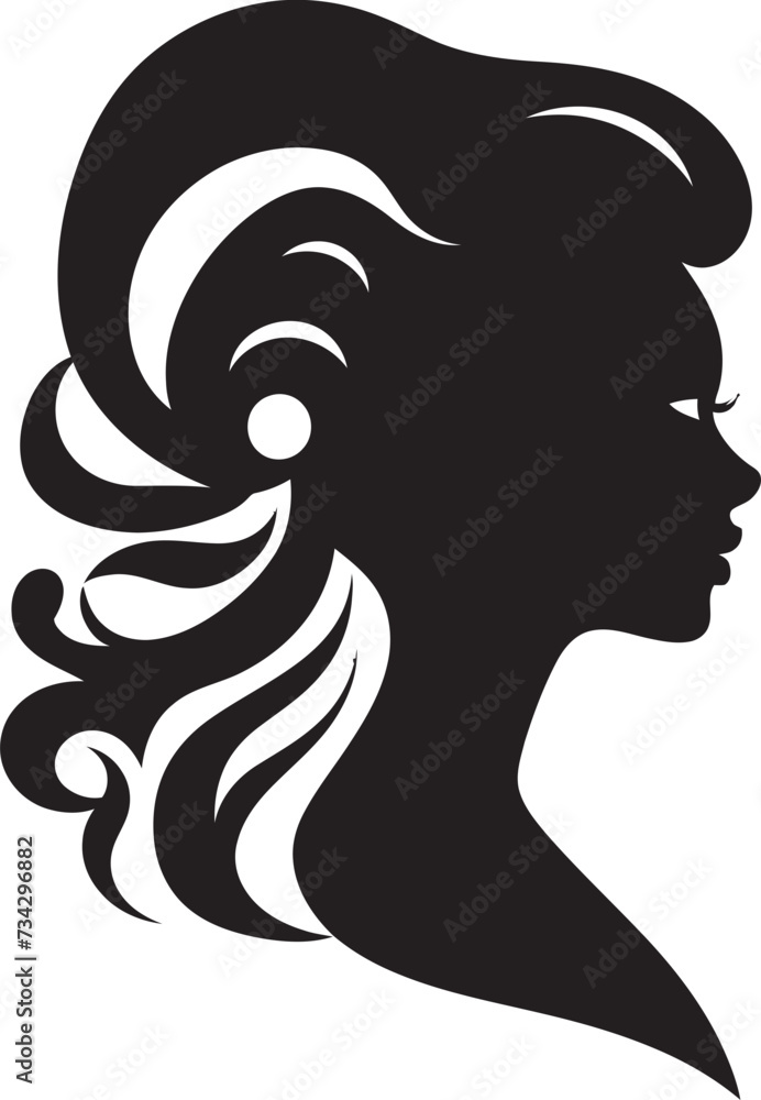 Ethereal Elegance Minimalistic Black Woman Face Vector Graphic Sleek Shadow Portrait Intriguing Abstract Woman Face Design Ethereal Elegance Minimalistic Black Woman Face Vector Graphic Sleek Shadow Portrait Intriguing Abstract Woman Face Design