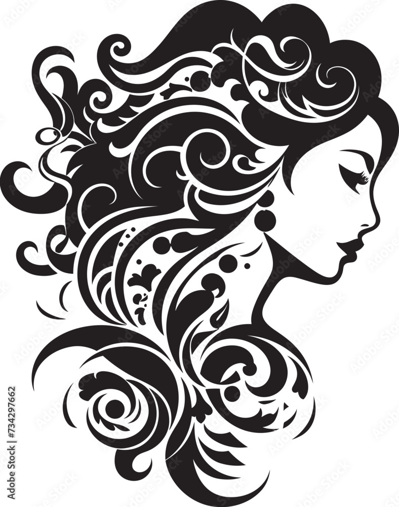 Noir Nectar Chic Black Woman Face Vector Graphic Midnight Muse Stylish Abstract Woman Face Vector Art Noir Nectar Chic Black Woman Face Vector Graphic Midnight Muse Stylish Abstract Woman Face Vector Art