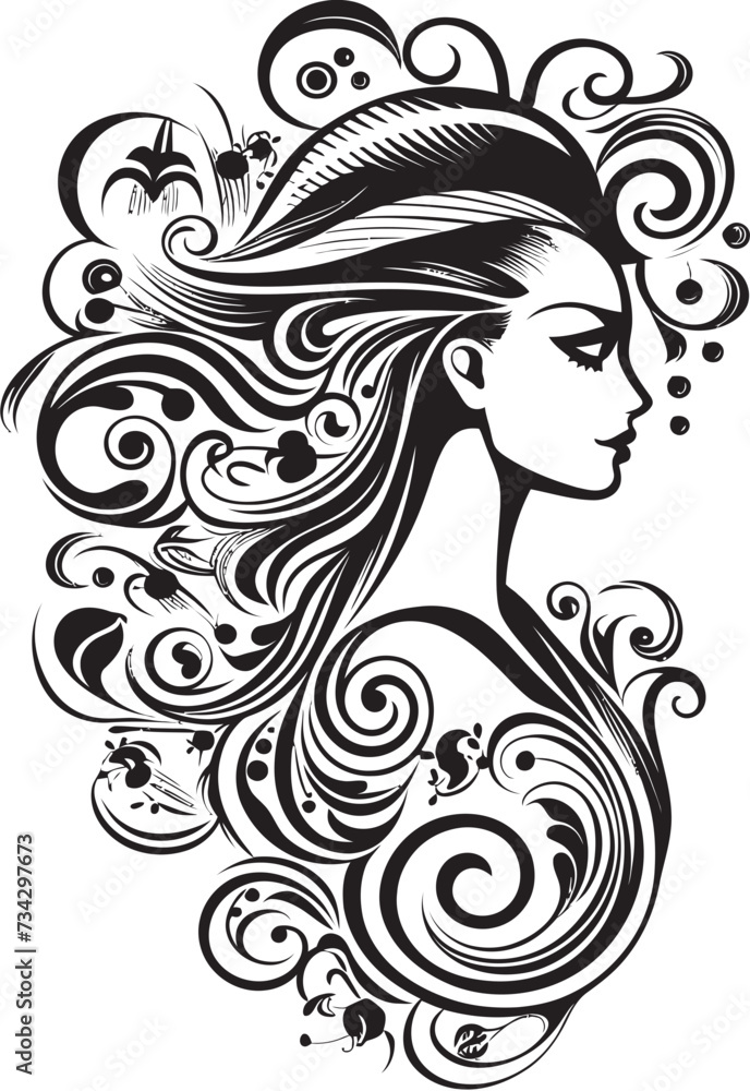 Midnight Muse Stylish Abstract Woman Face Vector Art Ethereal Symphony Minimalistic Vector Design of Black Woman Face Midnight Muse Stylish Abstract Woman Face Vector Art Ethereal Symphony Minimalistic Vector Design of Black Woman Face