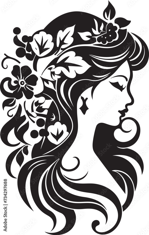 Shadowed Elegance Minimalistic Abstract Woman Face Icon Nocturnal Noir Intriguing Vector Design of Black Woman Face Shadowed Elegance Minimalistic Abstract Woman Face Icon Nocturnal Noir Intriguing Vector Design of Black Woman Face