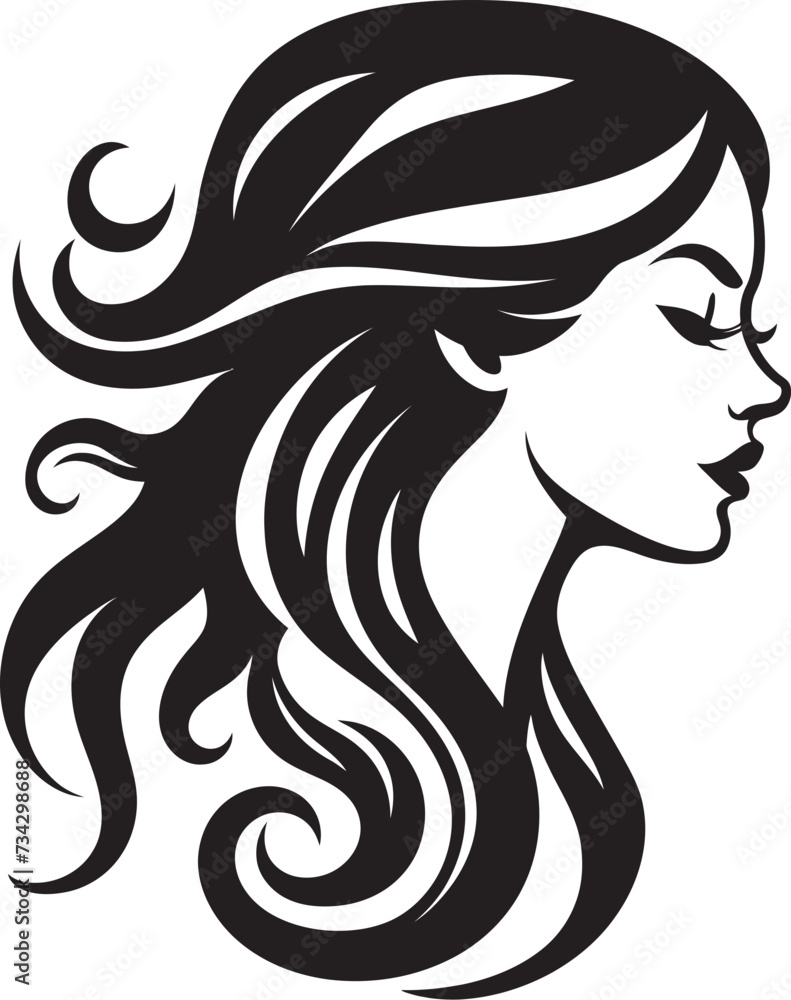 Dark Divinity Minimalistic Vector Design of Black Woman Face Sleek Shadow Portrait Elegant Abstract Woman Face Graphic Dark Divinity Minimalistic Vector Design of Black Woman Face Sleek Shadow Portrait Elegant Abstract Woman Face Graphic