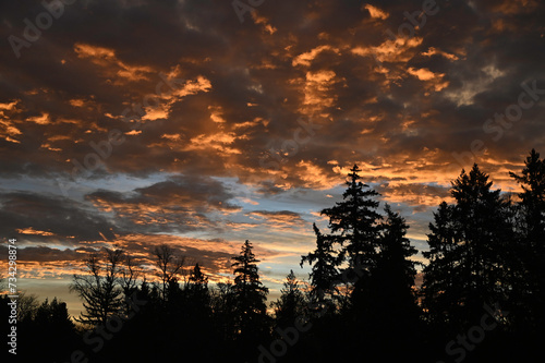 Obraz na płótnie Oregon Sunrise